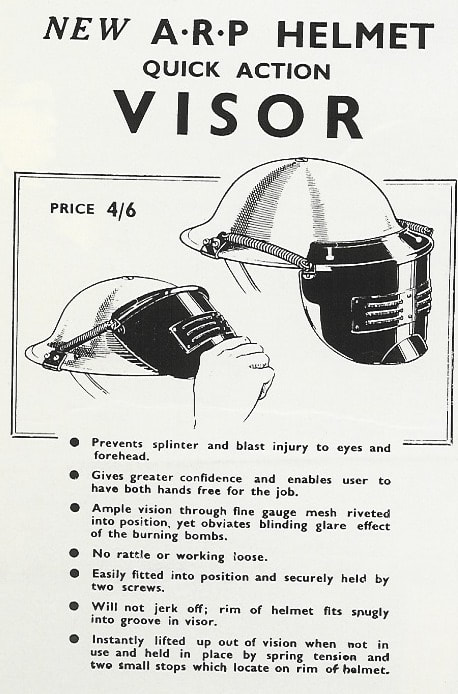 Advert for the Quick Action Visor
