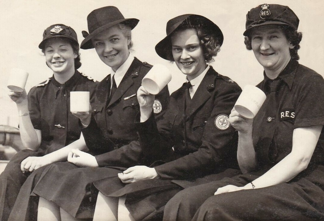 River Emergency Services (RES) and American Red Cross (ARC) Ladies Enjoy A Cuppa