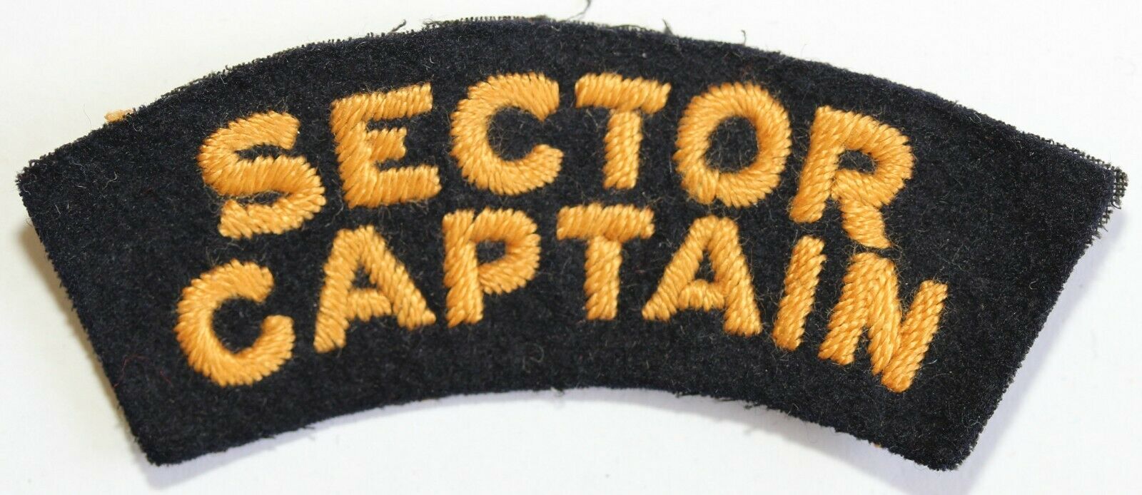 Sector Captain - Fire Guard shoulder title