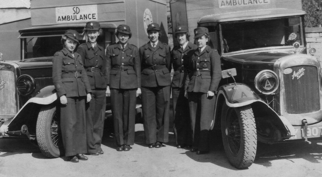WW2 ARP Ambulance Drivers, Sheffield Civil Defence