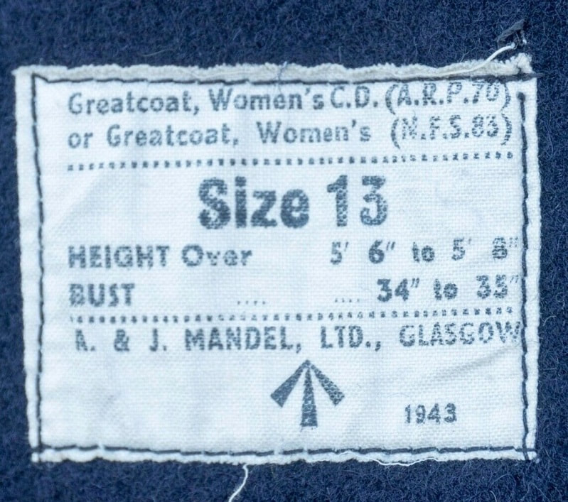 Greatcoat, Women's CD (ARP 70)