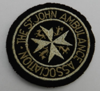 WW2 St John Ambulance Association badge.