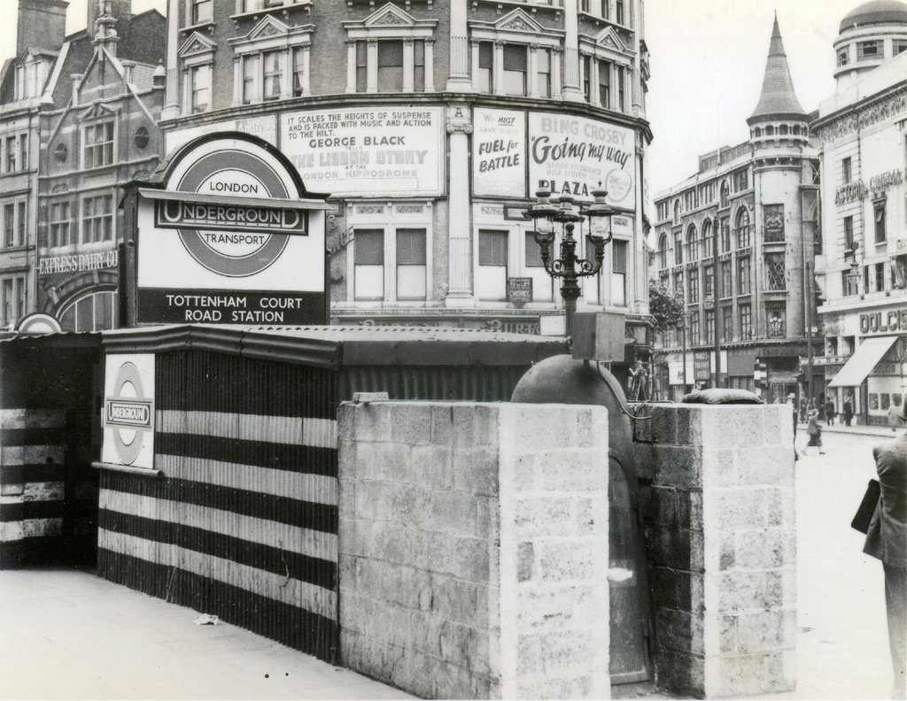 Consol Shelter Tucked Away At Tottenham Court Road