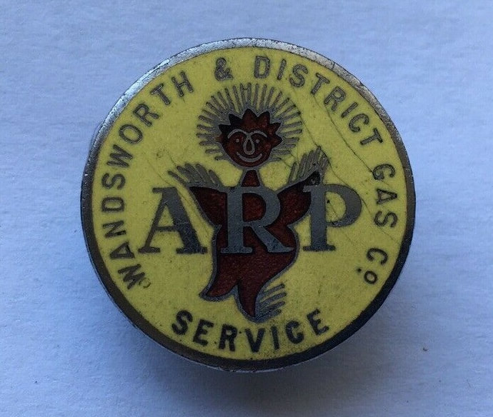 WW2 Wandsworth & District Gas Company ARP Badge