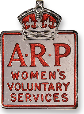 The short-lived ARP Women's Voluntary Services badge - Pre February 1939
