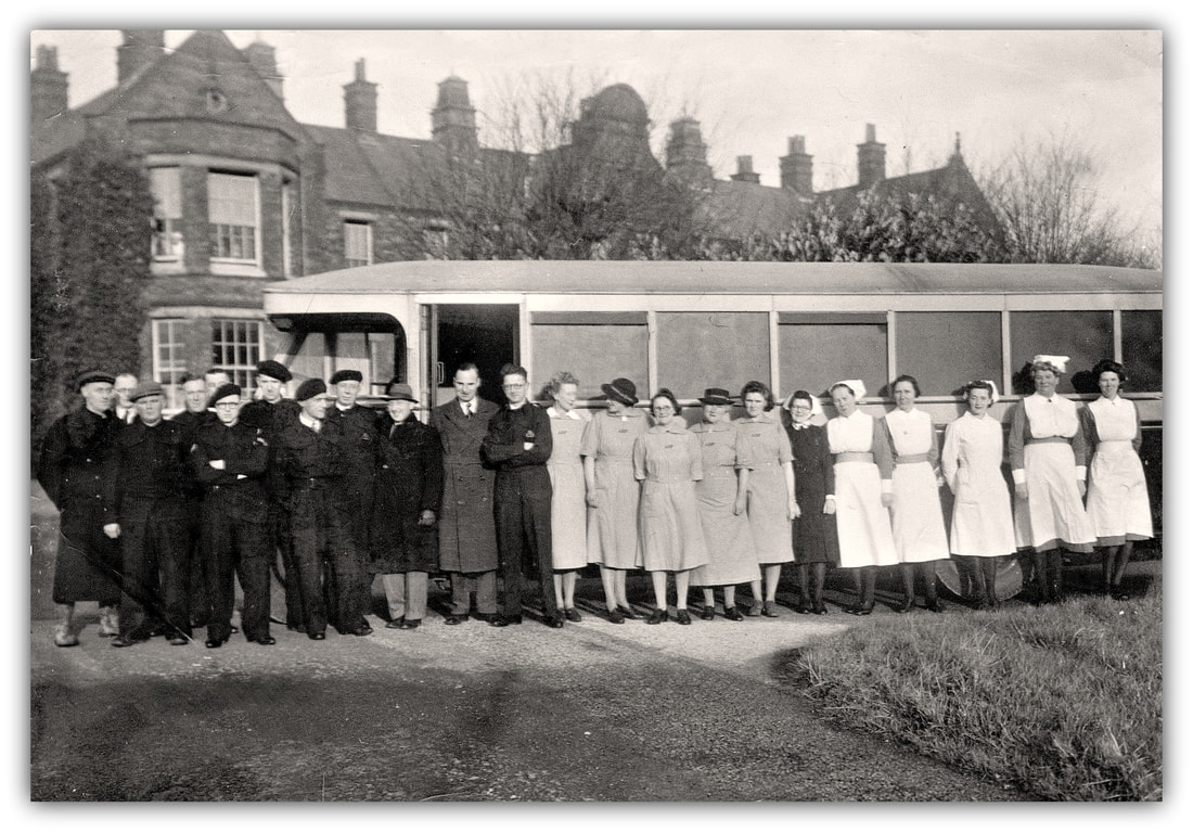 WW2 A.R.P. and Nursing Staff, Whittingham Hospital.