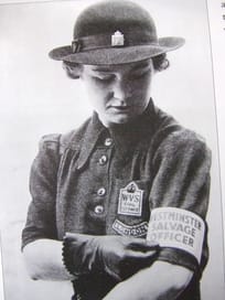 WW2 WVS Salvage Officer