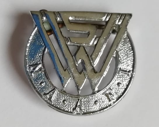 Women's Voluntary Services (WVS) NAAFI badge